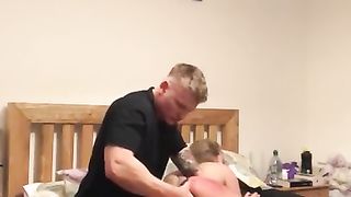 Baby Girl Takes a Hard Spanking Punishment