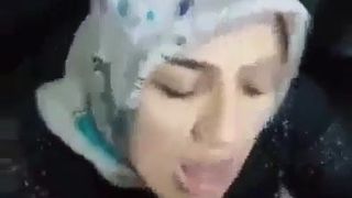 A beautiful girl sucking his boyfriend