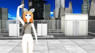 【MMD】Chokomaji ☆ Long [HC type Miku Mu-bu type Rin]【R-18】