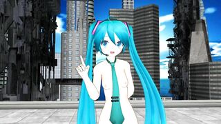 【MMD】Chokomaji ☆ Long [HC type Miku Mu-bu type Rin]【R-18】