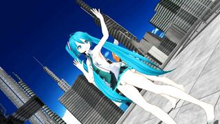 【MMD】Chokomaji ☆ Long [HC type Miku Mu-bu type Rin]【R-18】