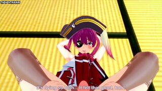 Hentai POV Feet Houshou Marine Vtuber