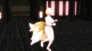 【MMD】Ran Yakumo Daybreak【1080p 60fps】【R-18】