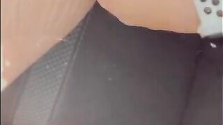 Watch me Cum at the Grocery Store with No Panties on