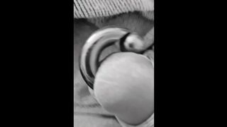 Pierced Wank Cumshot