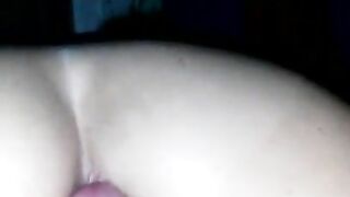 Fucking my girlfriend and she tries to stick it in her ass!