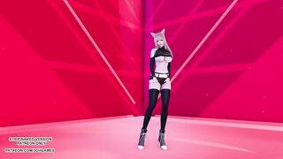 [MMD] Sistar - Alone Ahri Sexy Kpop Dance League of Legends KDA