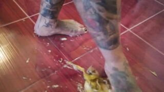 Foot fetish compilation 1 - Feet of a tattooed MILF