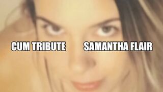 12 Duke Hunter Stone Cum Tribute - Samantha Flair my Precious!