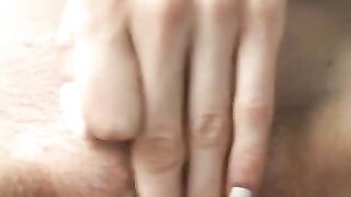 Real amateur close up masturbation with loud moaning real orgasm // Vertical, Mobile