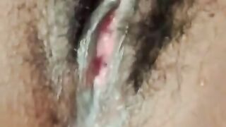 Juicy hairy pussy