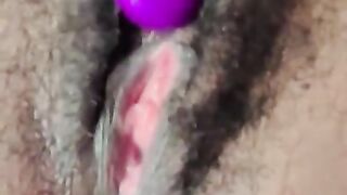 Juicy hairy pussy