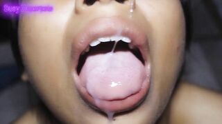 My stepsister Susy is a complete nymphomaniac who loves semen in her mouth and a beautiful face