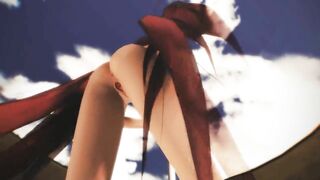 【MMD】Tda Miku - Poledance【R-18】