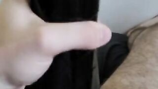 Pocket pussy gives me loud shaking orgasm