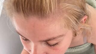 Girlfriend messy facial 2