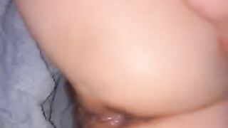 Sweetness cums loudly from ass to pussy and back again