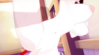 【Vtuber ハコス・ベールズ】ハコス・ベールズがバックでセックスするだけLoop1