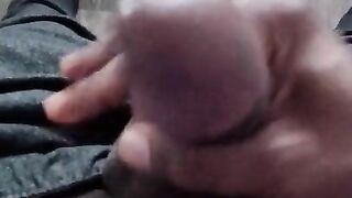 POV BBC masturbation and cumshot