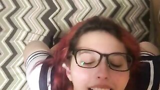 Mamada deliciosa da minha esposa. Great blowjob from my wifey.