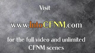 CFNM femdoms suck bondage dude outdoor