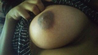 Indian Bhabhi shows her Boobs and Pussy play with herself alone 23