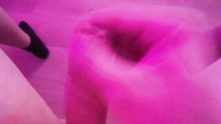 SEXY MAN MASTURBATING HIS BIG UNCUT DICK - POV