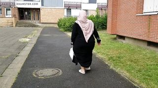 Bbw black arabic hijab