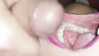 Cum in mouth swinger wife