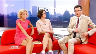 Anja Heyde reizt mit geilen Waden+Annika Zimmermann