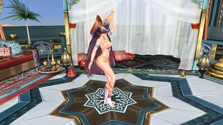 【MMD】Arabic Dream - Belly Dance【R-18】