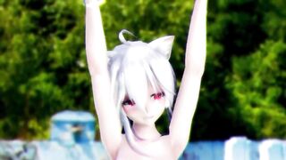 【MMD】Haku's magic of XYZ【R-18】