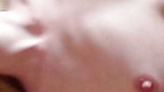 male cum on my beautiful breasts.