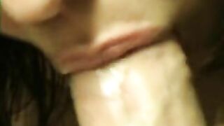 Hot UK Indian MILF LOVES sucking my big white cock and balls