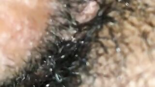 Close Up Ebony Pussy Eating