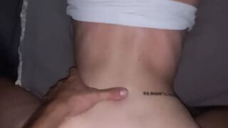 Loud Moaning Amateur Teen Gets Fucked