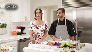 Delphine - April Olsen Leaves Enough Ass For All Of Her Cooks - LAA0072 - EP1