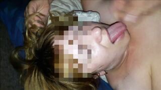 Real couple homemade fucking and cum on lips