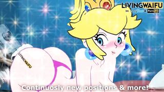 HINATA HYUGA naruto & boruto milf PRINCESS PEACH mario s RAVEN