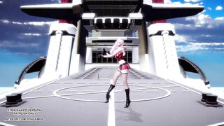 MMD CLC - Helicopter Ahri Akali Kaisa Seraphine Sexy Kpop Dance League of Legends KDA