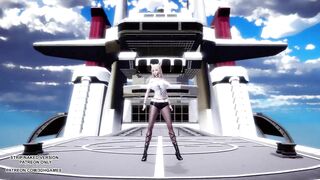 MMD CLC - Helicopter Ahri Akali Kaisa Seraphine Sexy Kpop Dance League of Legends KDA