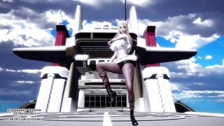 MMD CLC - Helicopter Ahri Akali Kaisa Seraphine Sexy Kpop Dance League of Legends KDA