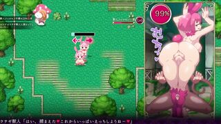 Mage Kanades Futanari Dungeon Quest gameplay and dating with furry bunnies