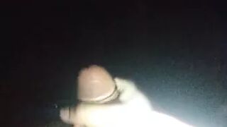 Handjob By Wife at Night in bedroom