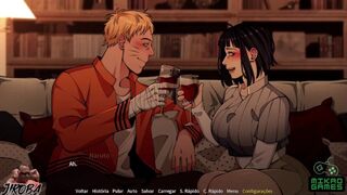 Jogo adulto Naruto Shinobi e Hinata Sexo anal