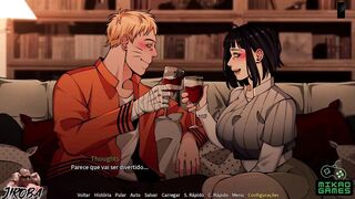 Jogo adulto Naruto Shinobi e Hinata Sexo anal