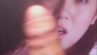 Cum tribute for Japanese pornactress Yuma Asami. Cumshot with sensative male moans