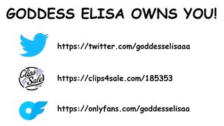 Goddess Elisa - Only heels for you (trailer)